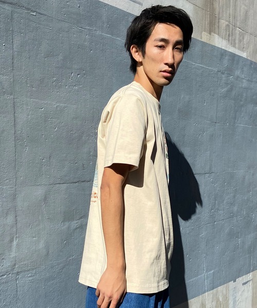 BILLABONG(ビラボン)の「BILLABONG/ビラボン 半袖Tシャツ ルーズシルエット 速乾 ストレッチ性 BE011-216(Tシャツ/カットソー・メンズ・スミクロ/サンドベージュ/オフホワイト・M/L/XL)」の21枚目の写真