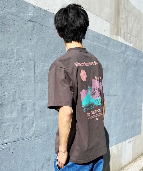 BILLABONG(ビラボン)の「BILLABONG/ビラボン 半袖Tシャツ ルーズシルエット 速乾 ストレッチ性 BE011-216(Tシャツ/カットソー・メンズ・スミクロ/サンドベージュ/オフホワイト・M/L/XL)」の14枚目の写真