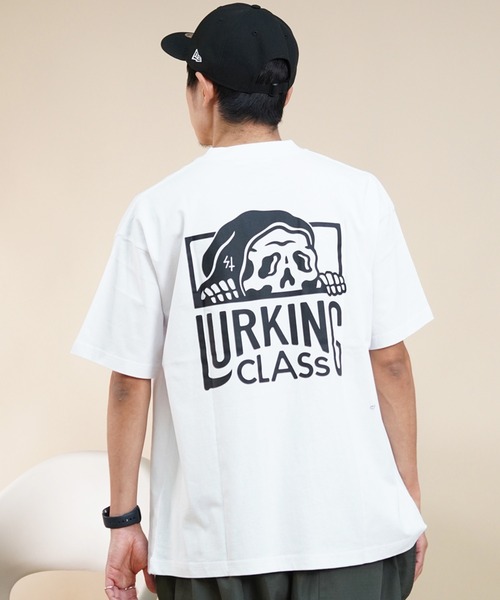 LURKING CLASS(ラーキングクラス)の「【ムラサキスポーツ限定】LURKING CLASS/ラーキングクラス オーバーサイズ Tシャツ ST24STM01(Tシャツ/カットソー・メンズ・ブラック/ホワイト/サンドベージュ・M/L/XL)」の6枚目の写真