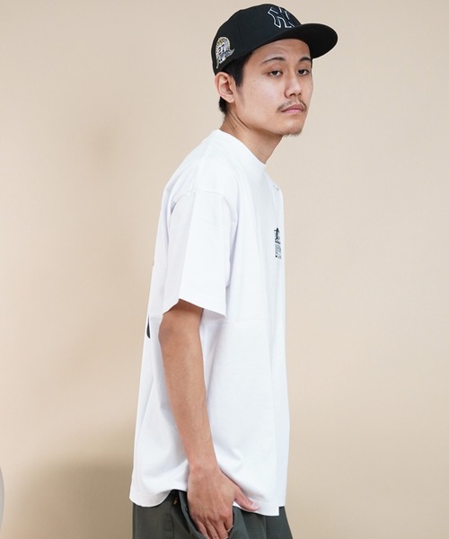 LURKING CLASS(ラーキングクラス)の「【ムラサキスポーツ限定】LURKING CLASS/ラーキングクラス オーバーサイズ Tシャツ ST24STM01(Tシャツ/カットソー・メンズ・ブラック/ホワイト/サンドベージュ・M/L/XL)」の9枚目の写真