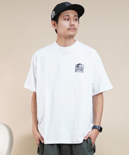 LURKING CLASS(ラーキングクラス)の「【ムラサキスポーツ限定】LURKING CLASS/ラーキングクラス オーバーサイズ Tシャツ ST24STM01(Tシャツ/カットソー・メンズ・ブラック/ホワイト/サンドベージュ・M/L/XL)」の4枚目の写真
