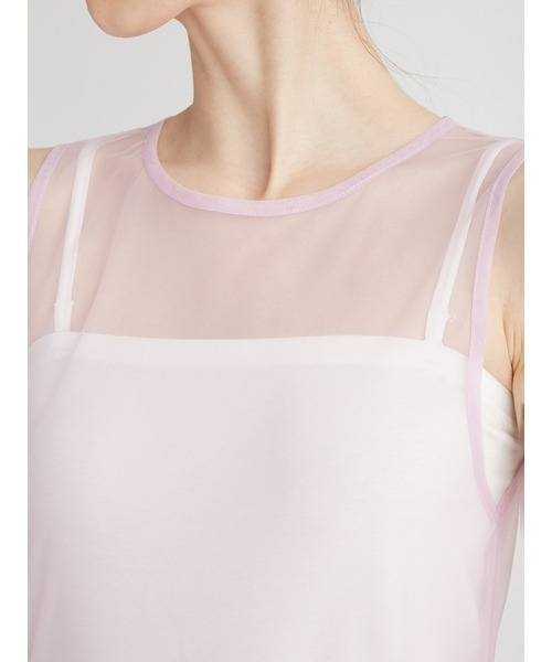 FURFUR(ファーファー)の「チュールフリルワンピース(ワンピース・レディース・ターコイズブルー/ホワイト/ブラック・FREE)」の21枚目の写真