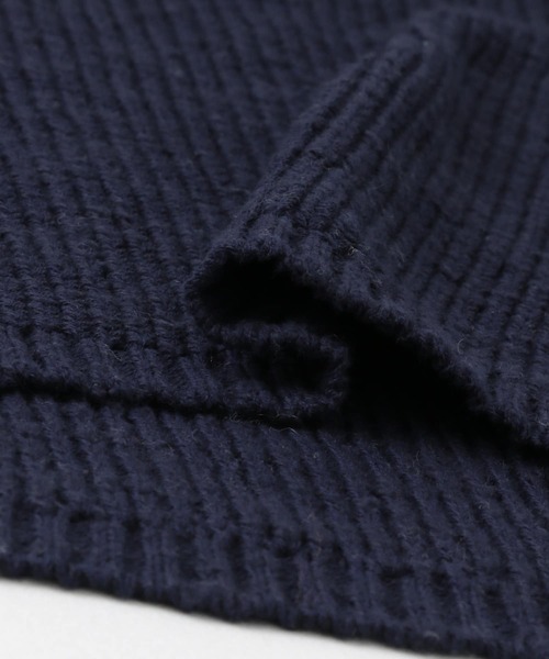 URBAN RESEARCH DOORS(アーバンリサーチドアーズ)の「コットンスラブKNIT(ニット/セーター・レディース・ネイビー/グレー/ライトベージュ・MEDIUM)」の15枚目の写真