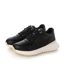 Lucida | 【24AW NEW COLOR】Algedi/サイドグリッター厚底スニーカー(スニーカー)