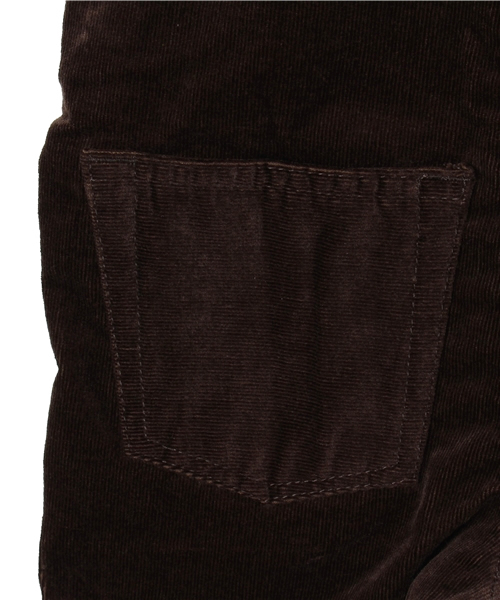 SHIPS（シップス）の「SHIPS KIDS:コーデュロイ オーバーオール ハーフ（ロンパース・キッズ・ブラウン/ベージュ・90/80）」の9枚目の写真