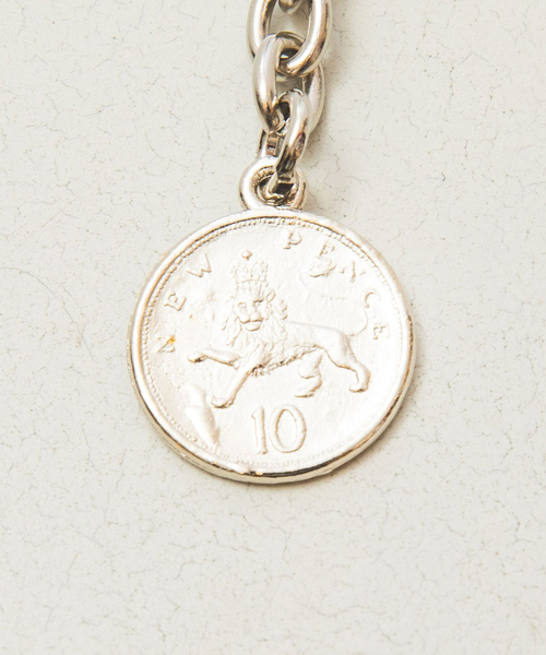 NARACAMICIE(ナラカミーチェ)の「【NARACAMICIE】コインダブルチェーンベルト(ベルト・レディース・グレー/ブラウン・M)」の6枚目の写真