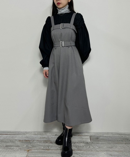 NICOLE CLUB(ニコル クラブ)の「【WEB限定】ワッシャーシアーブラウス(シャツ/ブラウス・レディース・オフホワイト/ブラック・MEDIUM)」の12枚目の写真