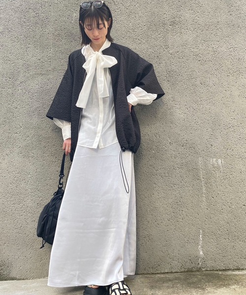美品　シーニュ cygne ジャガードブルゾン 美品 シーニュ cygne ジャガードブルゾン