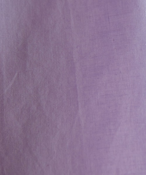 miclat（ミクラ）の「大きいサイズ　シアーボイルボリュームシャツチュニック　miclat（シャツ/ブラウス・レディース・ラベンダー/ホワイト・L/LL/3L/4L/5L）」の14枚目の写真