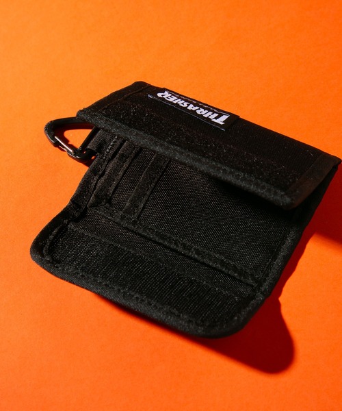 THRASHER（スラッシャー）の「【THRASHER/スラッシャー】カラビナ付き2つ折りウォレット（財布・メンズ・ブラック/ライトブラウン・FREE）」の7枚目の写真
