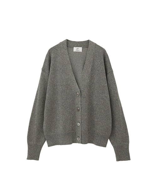 1er Arrondissement（プルミエアロンディスモン）の「メタリックカーディガン（カーディガン/ボレロ・レディース・ベージュ/グレー・FREE）」の9枚目の写真