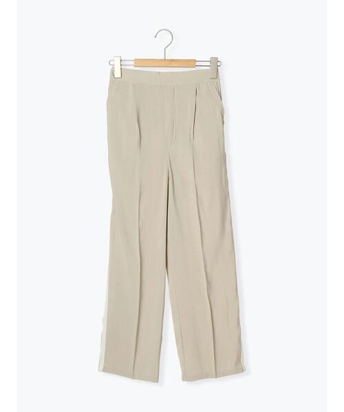 Samansa Mos2 blue（サマンサモスモスブルー）の「サイドラインパンツ（その他パンツ・レディース・グレー/ネイビー/ブラック/ライトベージュ・F）」の11枚目の写真