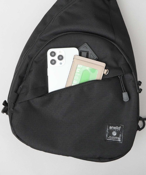 HC ハイキャパシティ 撥水加工 大容量 スリング クロスボディバッグ