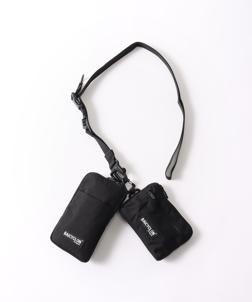BAICYCLON by Bagjack(バイシクロン バイ バグジャック)の「【BAICYCLON by bagjack / バイシクロン】コンボショルダー(ショルダーバッグ・メンズ・ブラック・FREE)」の1枚目の写真