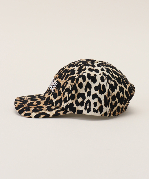 セール】【GANNI / ガニー】 Cap Hat Print：キャップ（キャップ