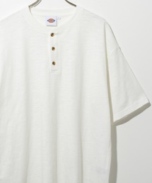 Dickies（ディッキーズ）の「Dickies スラブヘンリーネック半袖Tシャツ（Tシャツ/カットソー・メンズ）」