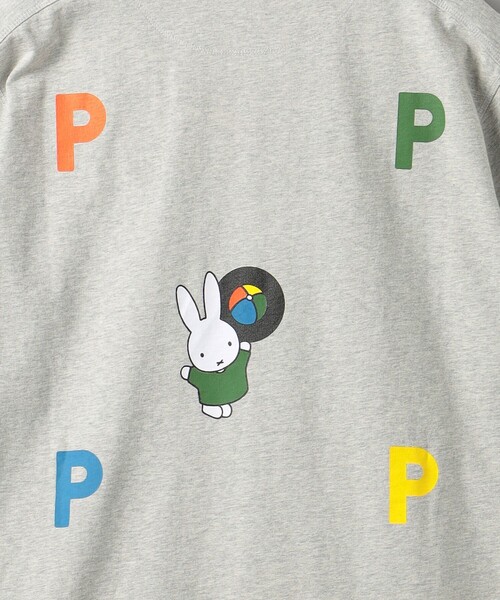 POP TRADING COMPANY(ポップトレーディングカンパニー)の「【別注】 <POP TRADING COMPANY×Miffy> バルーン TEE(Tシャツ/カットソー・メンズ・ブラック/オフホワイト/ライトグレー・M/L/XL)」の16枚目の写真