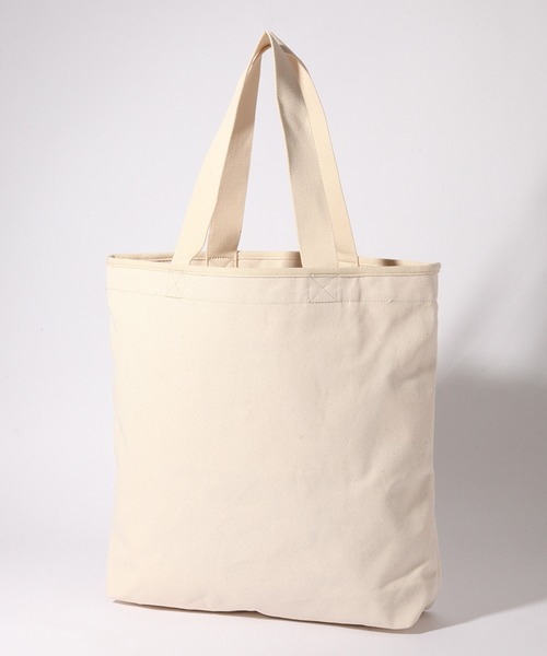 NEW ERA（ニューエラ）の「【UNIVERSAL OVERALL/ユニバーサルオーバーオール】x【NEWERA/ニューエラ 】キャンバスコットン トートバッグ（トートバッグ・メンズ・アイボリー・FREE）」の5枚目の写真