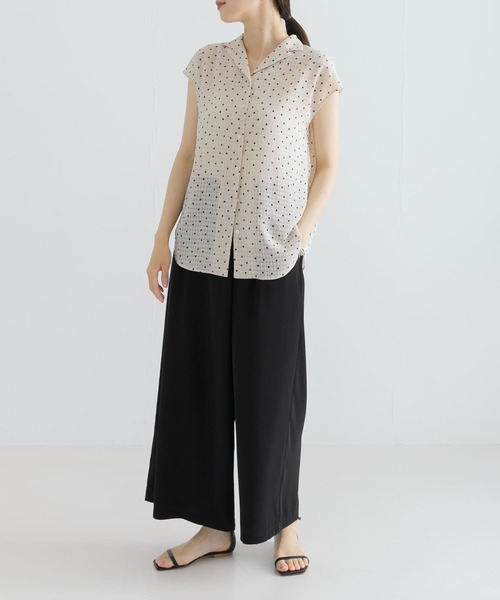 フロントドットプリント切り替えシャツ URBAN RESEARCH（アーバンリサーチ）の「『MADE IN JAPAN