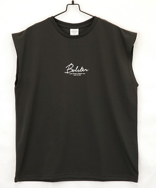 BAYBLO（ベイブロ）の「(GV)ユニセックス ワイドノースリーブTシャツ  UVカット　吸水速乾（タンクトップ・メンズ・インディゴブルー/ホワイト/ブルー/ライトブラック/スミクロ/ホワイト系その他2/ブラック系その他2/ブラック・LL/M/L）」の4枚目の写真