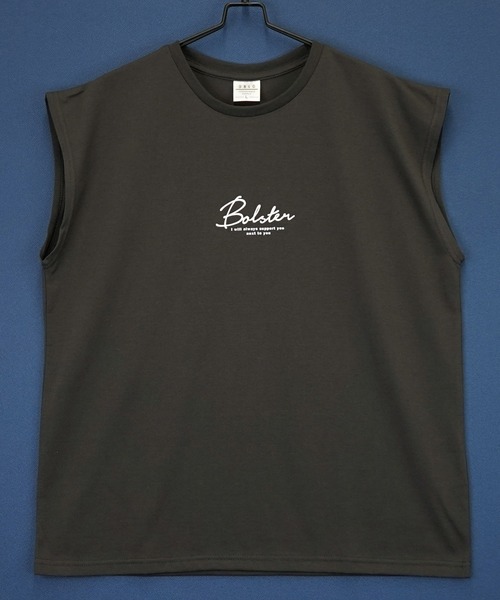 BAYBLO（ベイブロ）の「(GV)ユニセックス ワイドノースリーブTシャツ  UVカット　吸水速乾（タンクトップ・メンズ・インディゴブルー/ホワイト/ブルー/ライトブラック/スミクロ/ホワイト系その他2/ブラック系その他2/ブラック・LL/M/L）」の14枚目の写真