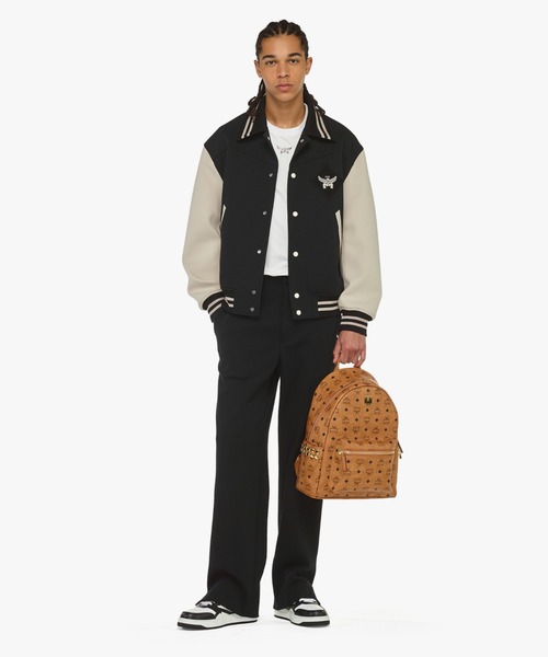 MCM（エムシーエム）の「STARK サイドスタッズ バックパック - ヴィセトス（バックパック/リュック・メンズ・ブラウン/ブラック・MEDIUM）」の6枚目の写真