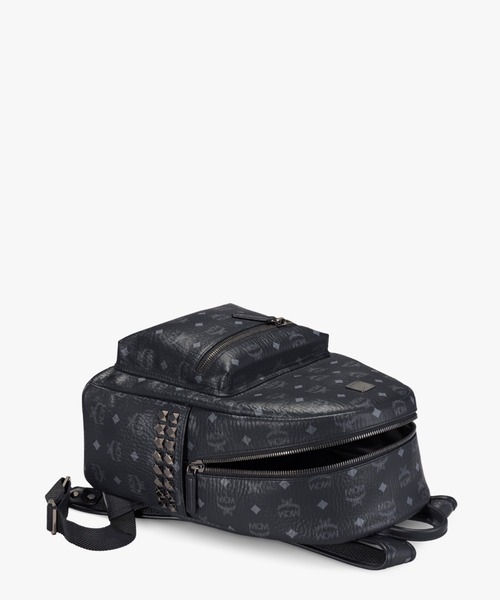 MCM（エムシーエム）の「STARK サイドスタッズ バックパック - ヴィセトス（バックパック/リュック・メンズ・ブラウン/ブラック・MEDIUM）」の11枚目の写真