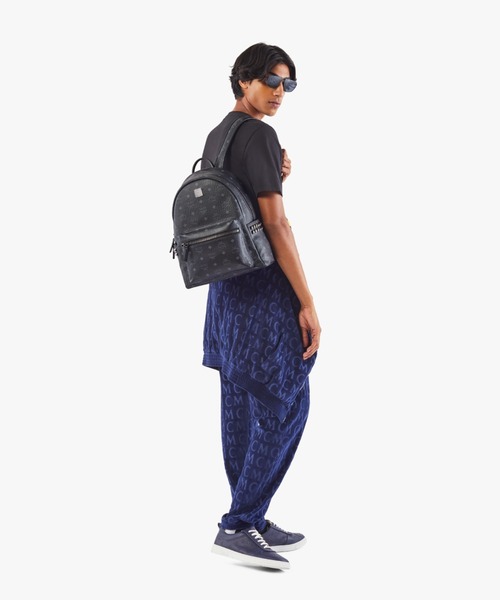 MCM（エムシーエム）の「STARK サイドスタッズ バックパック - ヴィセトス（バックパック/リュック・メンズ・ブラウン/ブラック・MEDIUM）」の13枚目の写真