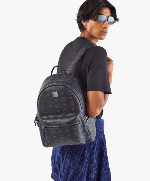 MCM（エムシーエム）の「STARK サイドスタッズ バックパック - ヴィセトス（バックパック/リュック・メンズ・ブラウン/ブラック・MEDIUM）」の15枚目の写真