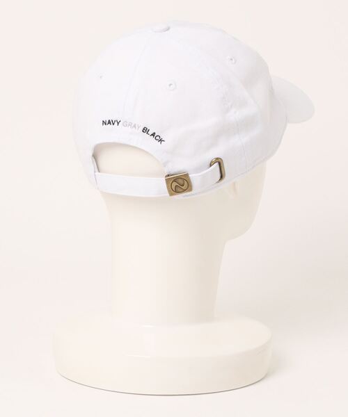 Import & Select(インポートアンドセレクト)の「【WNGB】LOGO CAP(キャップ・メンズ・ホワイト/ネイビー/グレー/ブラック・フリー)」の5枚目の写真