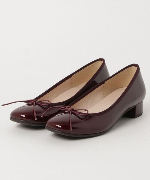 HIPS(ヒップス)の「スクエアトゥヒールアップバレエシューズ(バレエシューズ・レディース・ネイビー/シルバー/ブラック/レッド/ライトグレー/ブラック系その他/ゴールド/グリーン系その他/ボルドー/ブルー系その他/パイソン/ピンク/ホワイト系その他/ワイン/ベージュ系その他/カーキ/ライトイエロー/アニマル・24cm/22.5cm/23.5cm/23cm/24.5cm/22cm/22.5㎝)」の13枚目の写真