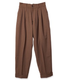 RYU（リュー）の「serge two-tuck slacks（スラックス）」