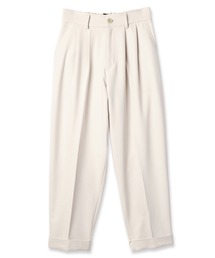 RYU（リュー）の「serge two-tuck slacks（スラックス）」