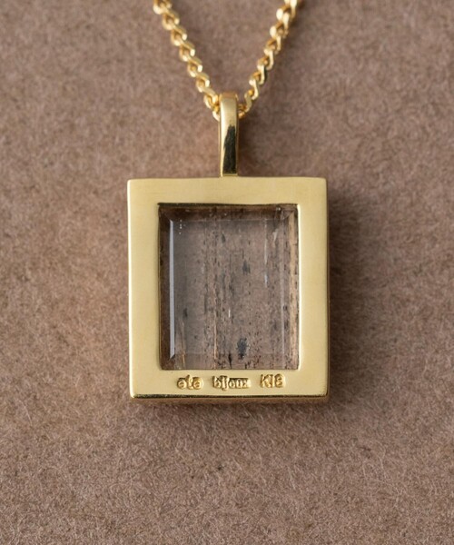 ジェム] K18YG スカポライト ネックレス（ネックレス）｜ete bijoux