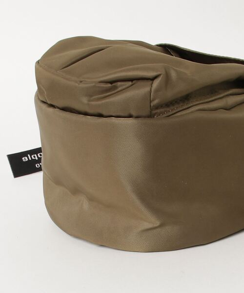 beautiful people（ビューティフルピープル）の「beautiful people POTRxbp shoulder bag in nylon twill 1415612001（ショルダーバッグ・メンズ・グリーン/グレー/ホワイト・FREE）」の22枚目の写真