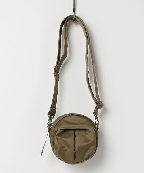 beautiful people（ビューティフルピープル）の「beautiful people POTRxbp shoulder bag in nylon twill 1415612001（ショルダーバッグ・メンズ・グリーン/グレー/ホワイト・FREE）」の19枚目の写真