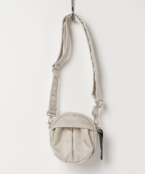 beautiful people（ビューティフルピープル）の「beautiful people POTRxbp shoulder bag in nylon twill 1415612001（ショルダーバッグ・メンズ・グリーン/グレー/ホワイト・FREE）」の20枚目の写真