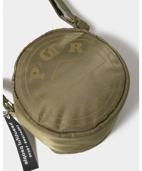 beautiful people（ビューティフルピープル）の「beautiful people POTRxbp shoulder bag in nylon twill 1415612001（ショルダーバッグ・メンズ・グリーン/グレー/ホワイト・FREE）」の9枚目の写真
