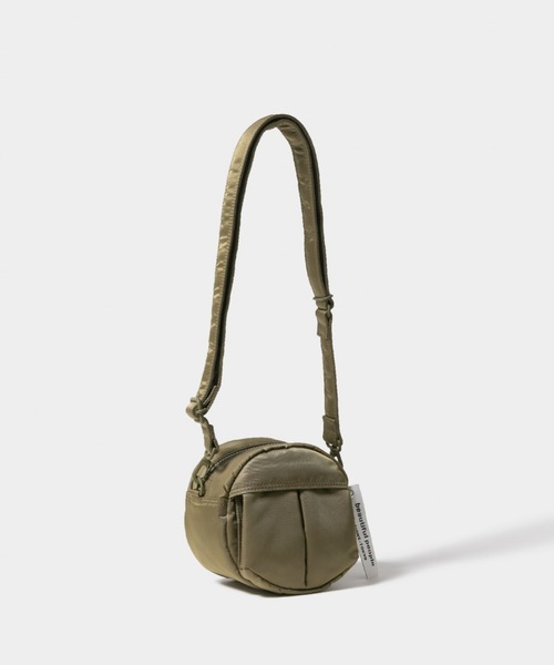 beautiful people（ビューティフルピープル）の「beautiful people POTRxbp shoulder bag in nylon twill 1415612001（ショルダーバッグ・メンズ・グリーン/グレー/ホワイト・FREE）」の17枚目の写真