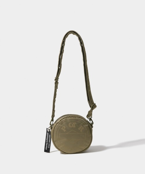 beautiful people（ビューティフルピープル）の「beautiful people POTRxbp shoulder bag in nylon twill 1415612001（ショルダーバッグ・メンズ・グリーン/グレー/ホワイト・FREE）」の16枚目の写真