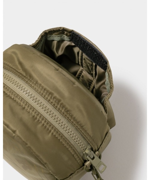 beautiful people（ビューティフルピープル）の「beautiful people POTRxbp shoulder bag in nylon twill 1415612001（ショルダーバッグ・メンズ・グリーン/グレー/ホワイト・FREE）」の10枚目の写真