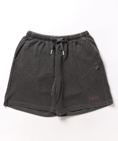THRASHER(スラッシャー)の「【THRASHER/スラッシャー】ヘビーウェイト ピグメント加工スウェットショートパンツ(スウェットパンツ・メンズ・グリーン/パープル/オフホワイト/ブラック・MEDIUM/LARGE/X-LARGE)」の3枚目の写真