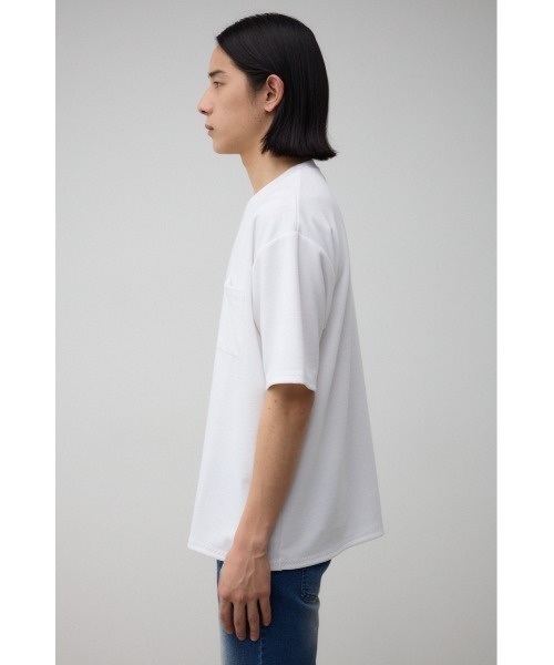 AZUL by moussy(アズールバイマウジー)の「ステッチデザインポケットTシャツ(Tシャツ/カットソー・メンズ・ホワイト/ブラック/グレー・MEDIUM/LARGE)」の8枚目の写真