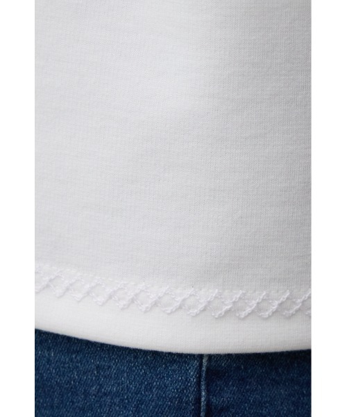 AZUL by moussy(アズールバイマウジー)の「ステッチデザインポケットTシャツ(Tシャツ/カットソー・メンズ・ホワイト/ブラック/グレー・MEDIUM/LARGE)」の13枚目の写真