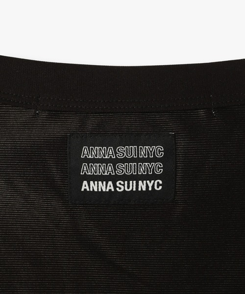 ANNA SUI NYC（アナ スイ エヌ ワイ シー）の「ANNA SUI NYC HELLO KITTY ゲームシャツ（Tシャツ/カットソー・レディース・ブラック・FREE）」の3枚目の写真