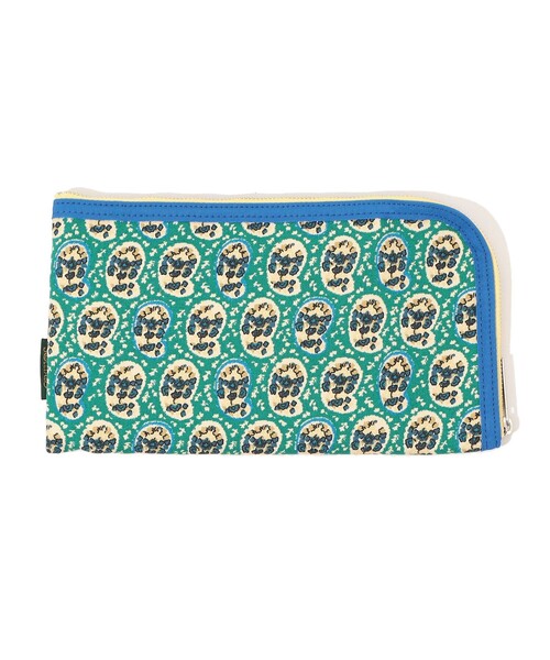 SOULEIADO（ソレイアード）の「SOULEIAO コットンオックス パスポートケース（パスポートケース・レディース・ブラック系その他/ライトグリーン・FREE）」の3枚目の写真