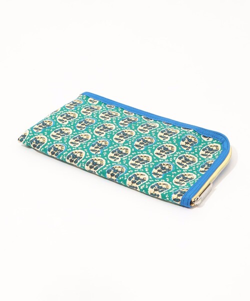 SOULEIADO（ソレイアード）の「SOULEIAO コットンオックス パスポートケース（パスポートケース・レディース・ブラック系その他/ライトグリーン・FREE）」の5枚目の写真