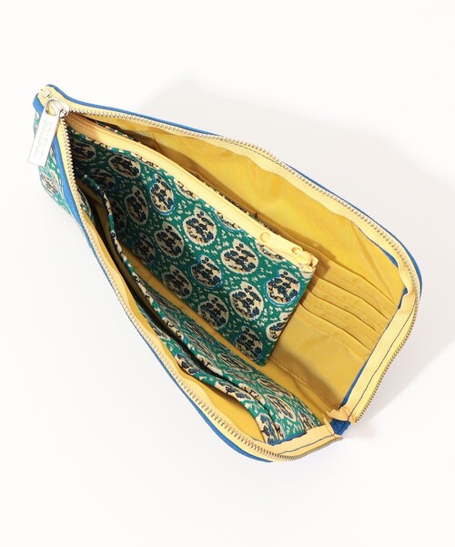 SOULEIADO（ソレイアード）の「SOULEIAO コットンオックス パスポートケース（パスポートケース・レディース・ブラック系その他/ライトグリーン・FREE）」の7枚目の写真