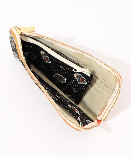 SOULEIADO（ソレイアード）の「SOULEIAO コットンオックス パスポートケース（パスポートケース・レディース・ブラック系その他/ライトグリーン・FREE）」の8枚目の写真