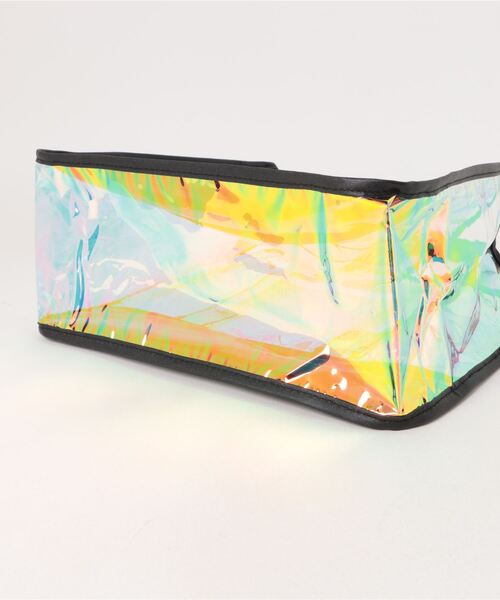 and it_（アンドイット）の「オーロラクリアバッグ（トートバッグ・レディース・アイボリー/ブラック・FREE）」の9枚目の写真